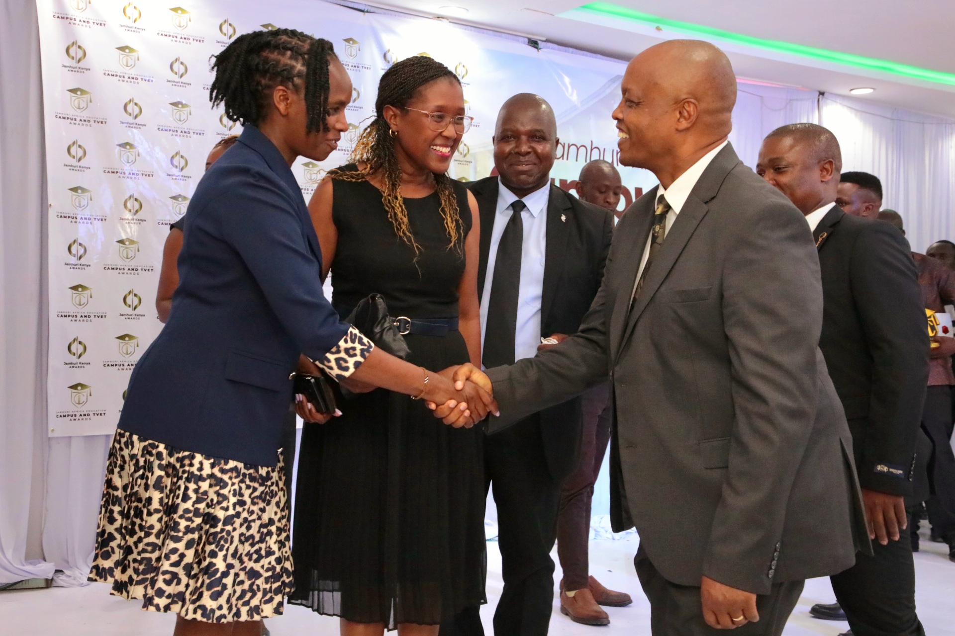 Bomet University community at the Jamhuri Africa Awards, Manzil Hotel, Nairobi